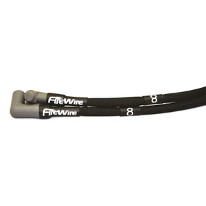 Wire Set, FireWire, Ford 351W, 45 Degree Plug, HEI-Style Boots (255-2426)