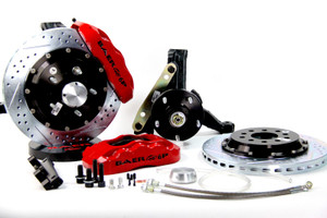 Baer Brakes 71-76 GM Impala/Caprice 14in Pro+ Front Brake Kit - Red