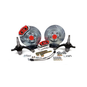 Baer Brakes 73-77 GM A- Body/70-81 F-Body 13in Classic Series Front Brake Kit - Red