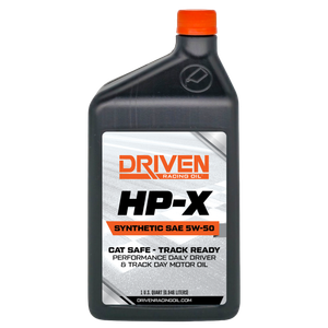 Driven Racing Oil HP-X SAE 5W-50 - Quart
