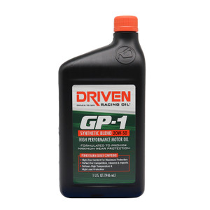 Driven Racing Oil GP-1 SAE 20W-50 - Quart