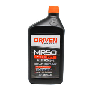 Driven Racing Oil MR50 15W-50 Synthetic Marine Oil - Quart — 12 pack