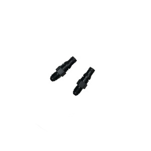 Mcleod Racing Fittings Hydraulic Hose Connector – Double Male, Straight, AN-4 To Wire-Clip (139160)