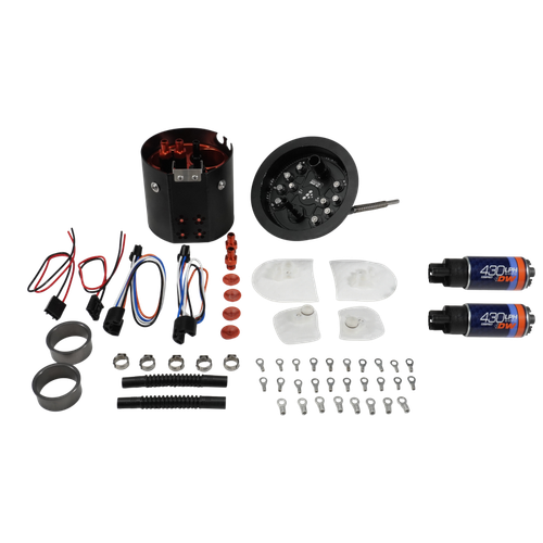 DeatschWerks 06-13 BMW E9X/E8X X2 Dual Pump Module w/ Dual DW430 Fuel Pumps