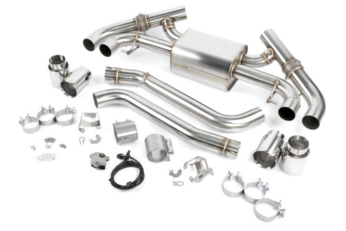 Dinan 23-26 BMW M240i/M240i xDrive (G42) Valved Axleback Exhaust System - Polished Tips