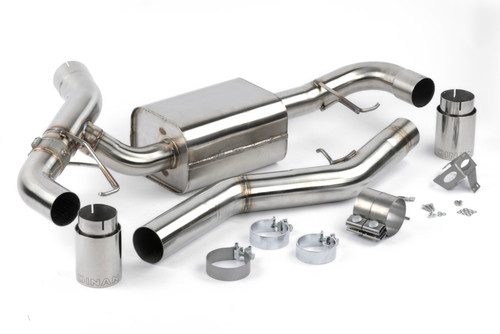 Dinan 19-26 BMW 330i (G20)/21-26 BMW 430i (G22) Valved Axleback Exhaust System - Polished Tips