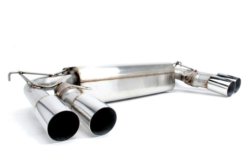 Dinan 15-19 BMW X5 M/X6 M (F85/F86) Free Flow Axleback Exhaust System - Polished Tips