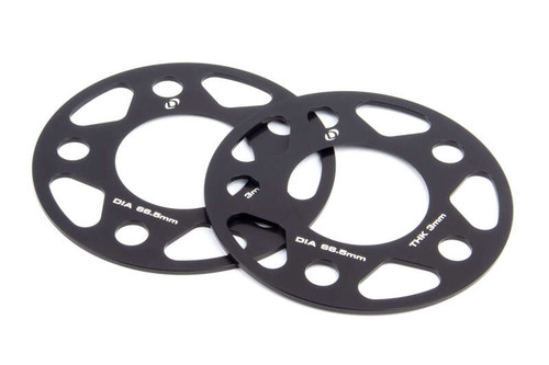 Dinan Wheel Spacers - 5x112 - 66.5mm CB - 3mm Thick (Set of 2)