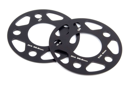 Dinan Wheel Spacers - 5x112 - 66.5mm CB - 4mm Thick (Set of 2)
