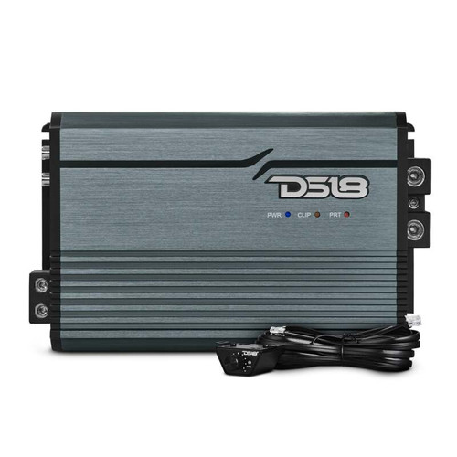 DS18 1-Channel Amp Class D Full-Range Monoblock 2500 Watts RMS/1ohm Titanium