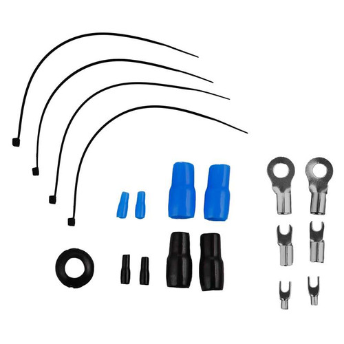 DS18 4-GA Amplifier Install Kit Advance- Blue