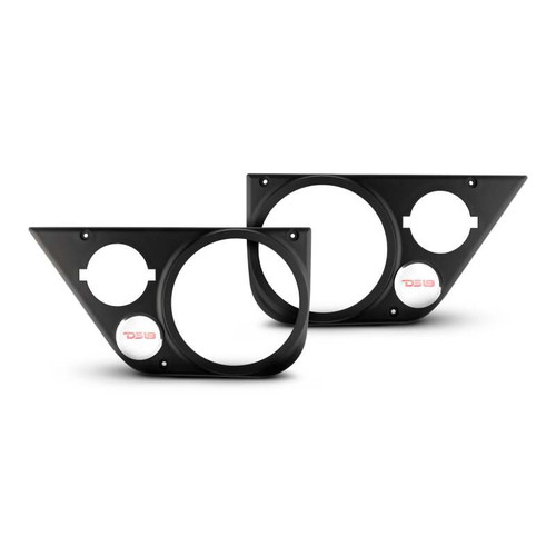 DS18 Jeep JKU Fits 2x 6.5in Speakers 2x 3.78in Tweeters Back Door Panels