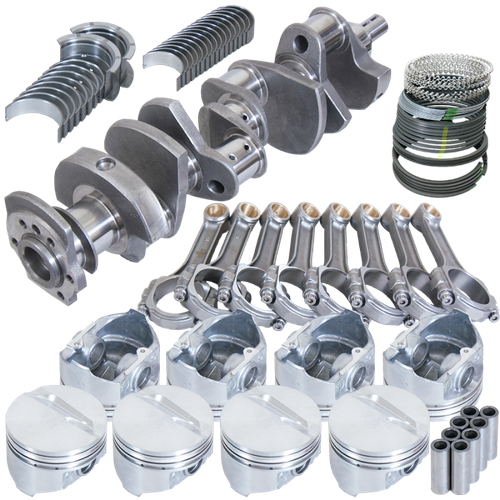Eagle Chevrolet 350 1Pc Rear Seal Rotating Assembly Kit .030 Bore 3.75in Stroke