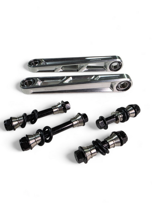 Elektric Offroad 2024+ Can Am Maverick R Front Sway Bar Links Anodized Clear