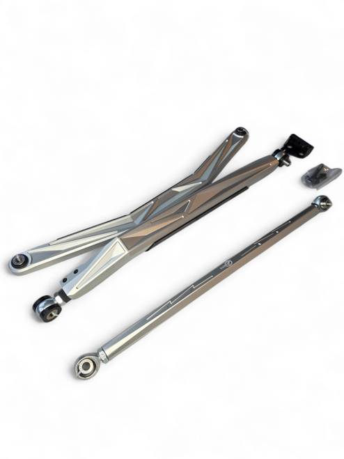 Elektric Offroad 2024+ Can Am Maverick R Volt Billet Radius Rods Anodized Clear