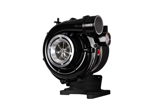 Fleece Performance 04.5-10 Chevy Duramax (LLY/LBZ/LMM) 63mm STREET VNT Cheetah Turbo w/ HX40 Outlet