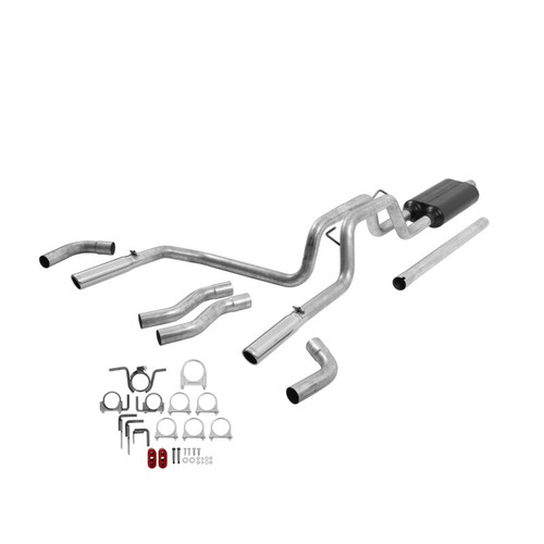 Flowmaster 94-01 Dodge RAM 1500 3.9L/5.2L/5.9L American Thunder Cat-Back Exhaust System