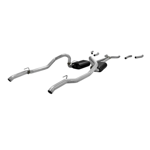 Flowmaster 67-74 Mopar A-BODY 2.50in. American Thunder SS Crossmember-Back Exhaust System