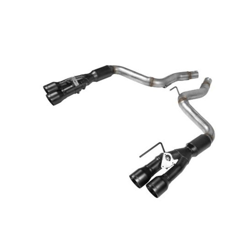 Flowmaster 18-23 Mustang 5.0L Outlaw Axle-Back Exhaust System - Black Tips(w/Valves)