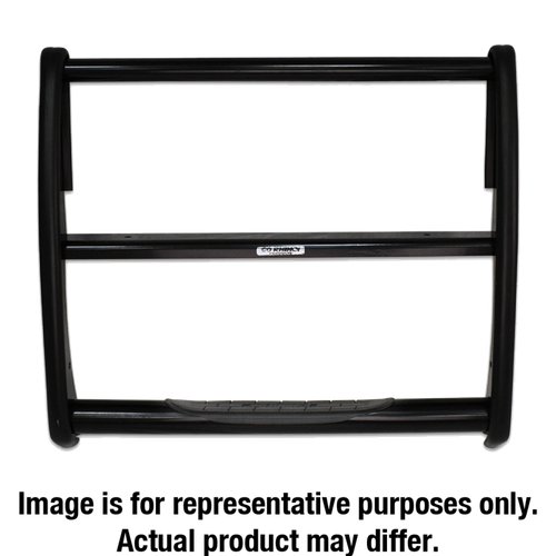 Go Rhino 07-14 Ford Expedition 3000 Series StepGuard - Black (Center Grille Guard Only)