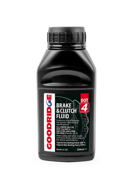 Goodridge 250ML Performance Dot 4 Brake Fluid - Single
