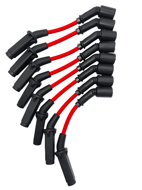 Granatelli 99-23 GM 6.0L/6.2L LS2/LS3/LSA/LS7/LS9 Cars Hi-Perf Coil-Near-Plug Wire Conn Kit - Red