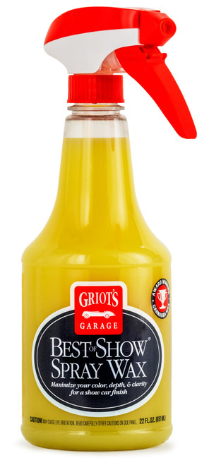 Griots Garage Best of Show Spray Wax - 22oz