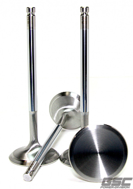 GSC P-D 2022+ Subaru FA24F 29mm Head STD 96.5mm Long 23-8N Chrome Polished Exhaust Valve - Set of 8