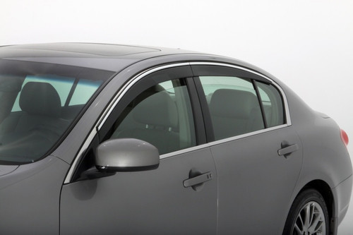 Husky Liners 06-10 Infiniti M45/35 Ventvisor Low Profile (6pc) - Chrome