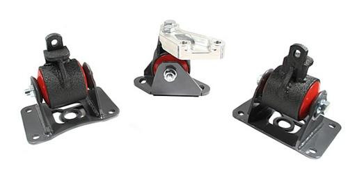 Innovative 04-08 Acura TL J-Series Black Steel Mounts 75A Bushings (Non-Hydraulic)