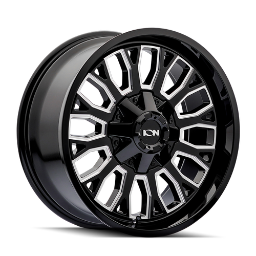 ION Type 152 20x9 / 5x127 BP / 0mm Offset / 87.1mm Hub Black/Milled Wheel