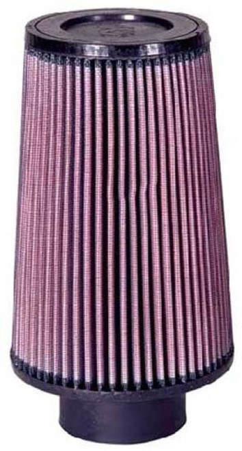K&N Filter Universal Rubber Filter 3.25 Flange 5.5 Base 4.6875 Top 8 Height