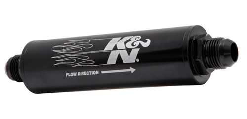 K&N 2in OD x 9in L 10AN 25 Micron In-Line Fuel/Oil Filter