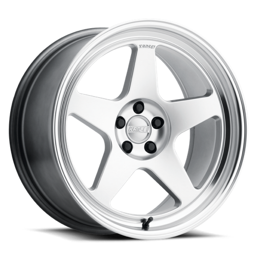Kansei K12H Knp 19x9.5in / 5x114.3 BP / 22mm Offset / 73.1mm Bore - Hyper Silver Wheel