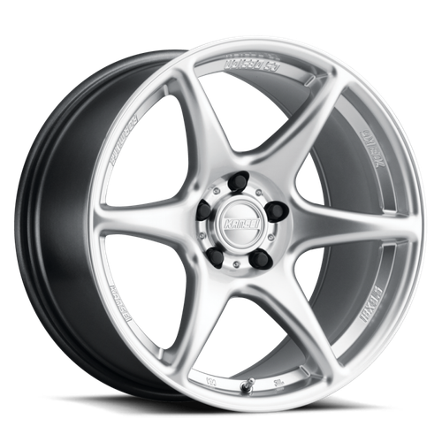 Kansei K11S Tandem 18x9.5in / 5x114.3 BP / 22mm Offset / 73.1mm Bore - Hyper Silver Wheel