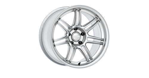 Kansai K17H Seven - 19x9.5 / 5x120 / +22mm Offset / 72.56mm Bore - Hyper Silver