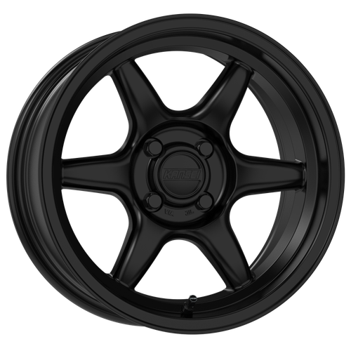 Kansei K11S Tandem 15x8in / 4x100 BP / 0mm Offset / 73.1mm  Bore - Satin Black