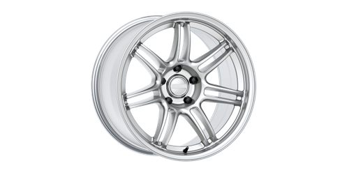 Kansei K17H Seven 19x10.5in / 5x114.3 BP / 22mm Offset / 73.1mm Bore - Hyper Silver