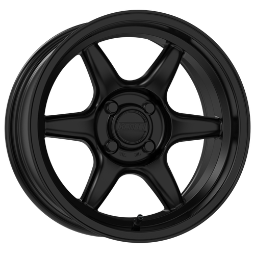 Kansei K11B Tandem 15x7in / 4X100 BP / 25mm Offset / 73.1mm Bore - Satin Black