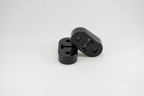 Kartboy 08-21 Subaru WRX/WRX STi/05-09 Subaru Legacy GT Long Exhaust Hanger - 12mm - Black