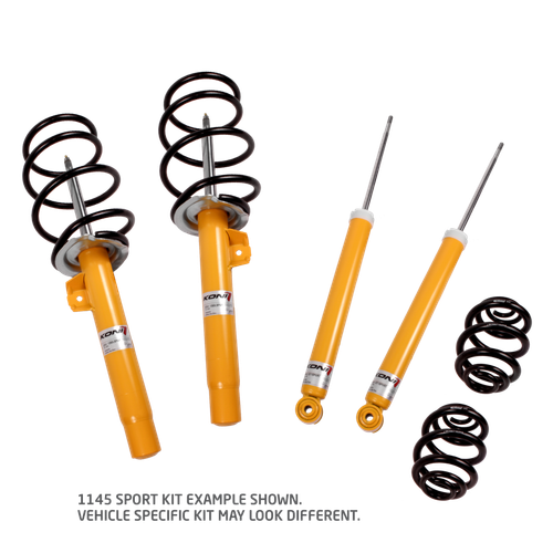 Koni 1145 Sport Kit 99-05 BMW E46 323i/325i/328i/330i Coupe/Sedan (excl AWD)