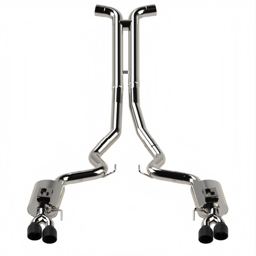 Kooks 2018+ Mustang 5.0L 4V Convertible/Coupe Cat-back Exhaust Connect to OEM Connection Point