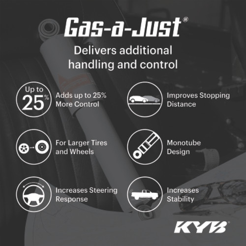 KYB 14-18 Ford Transit Connect Gas-A-Just Shock - Rear