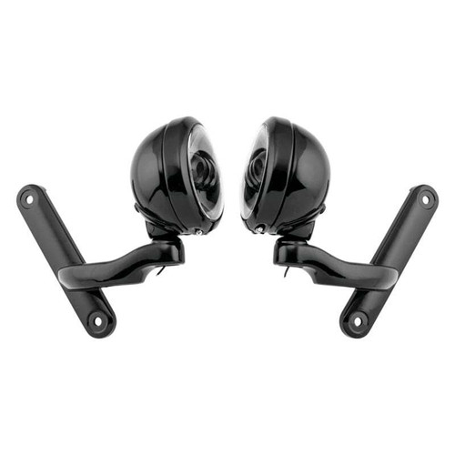 Letric Lighting 4.5in Passing Lamps Black/Black