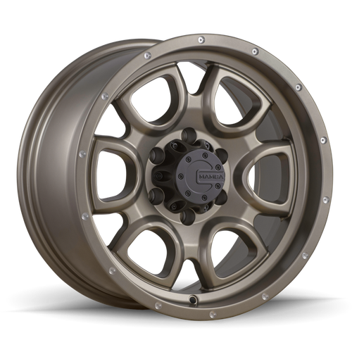 Mamba M19 17x9 6x139.7 ET0 Bronze w/ Drill Holes
