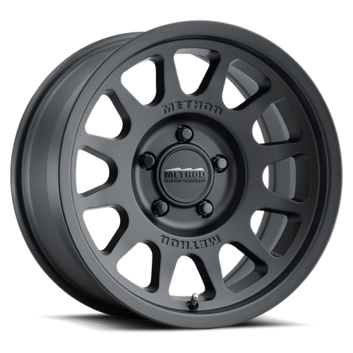 Method MR703 17x8.5 0mm Offset 5x150 110.5mm CB Matte Black Wheel