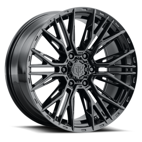 MTX Gangstar Gloss Black 20x10in / 6x139.7 BP / -18mm Offset / 106.1mm Bore