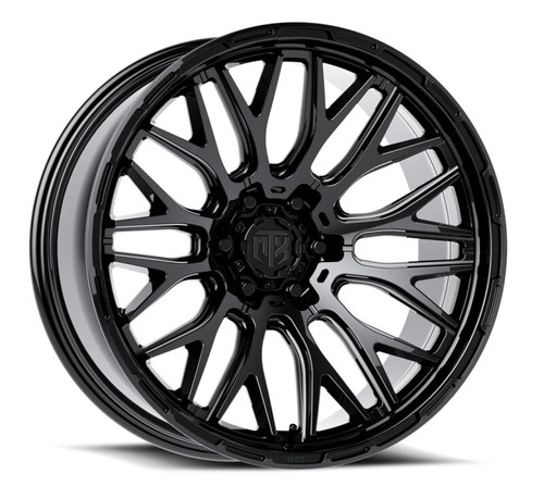 MTX Typhoon Gloss Black 20x9in / 6x135 BP / 0mm Offset / 87.1mm Bore