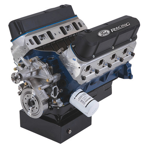 427 Cubic Inch 535HP Boss Crate Engine-Z2 Heads-Front Sump Pan (M-6007-Z2427FFT)