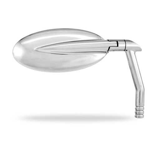 Performance Machine Vision Mirror Oval - Chrome